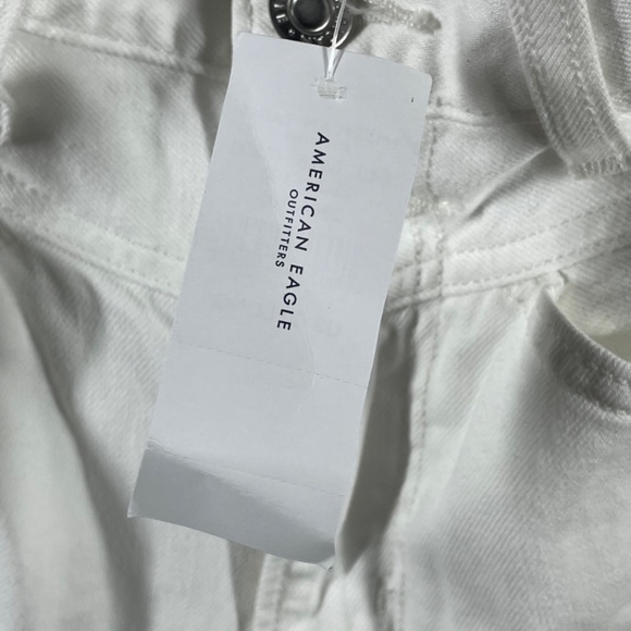 NEW American Eagle Outfitters Jeans Womens 00 white denim skinny preppy boho - Picture 5 of 13